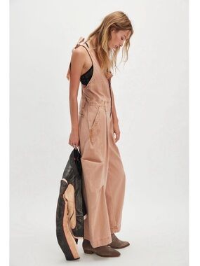Free People Must Have Wide-Leg Overalls in Macchiato